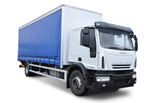 Car Hire Belfast - 18 Tonne Curtain Side Truck - Truck hire Belfast