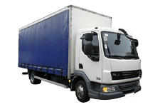 Car Hire Belfast - 7.5 Tonne Curtain Side Truck - Truck hire Belfast
