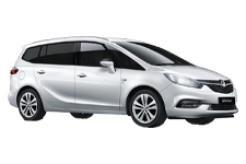 Car Hire Belfast - Vauxhall Zafira 7-Seater - Minibus hire Belfast